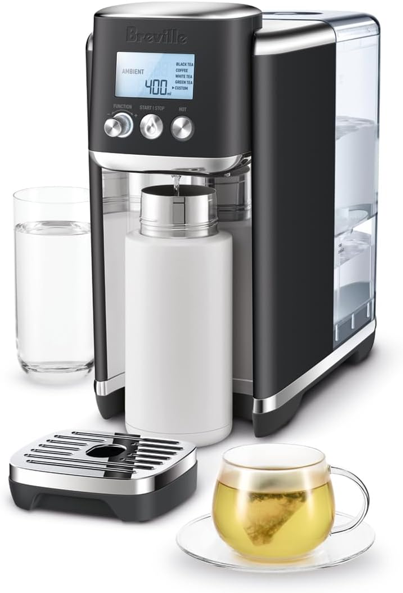 Breville the Aquastation Hot Water Dispenser (Black Truffle), LWA200BTR image number 1