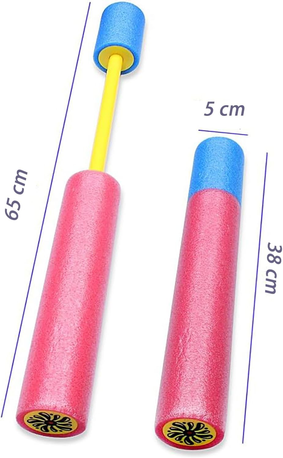 Kids & Adults Water Blasters, Powerful Range Water Guns - Shoots up to 12 Metres, Summer Outdoor Pool Play, Perfect for Aussie Beach Fun, Suitable for Ages 4-10 Boys and Girls (6 Pack) image number 5