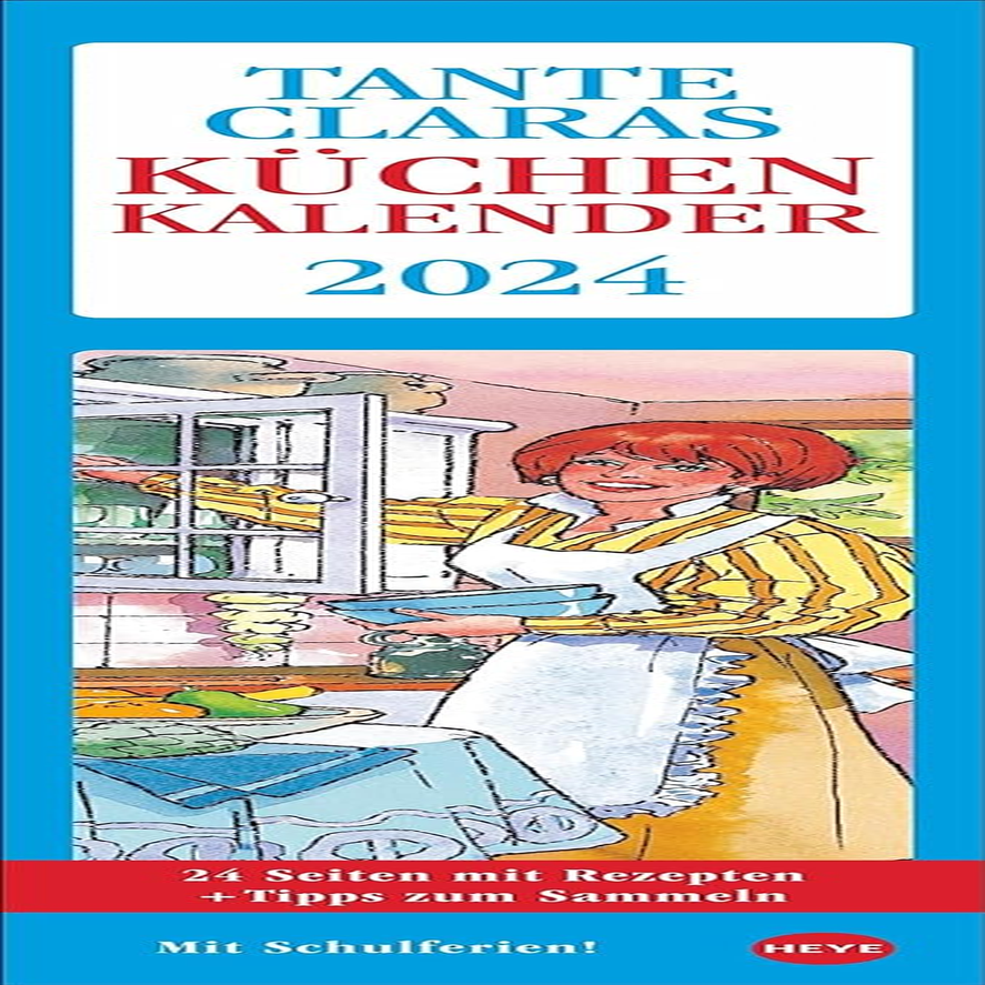 Tante Clara K&uuml;chenkalender 2024