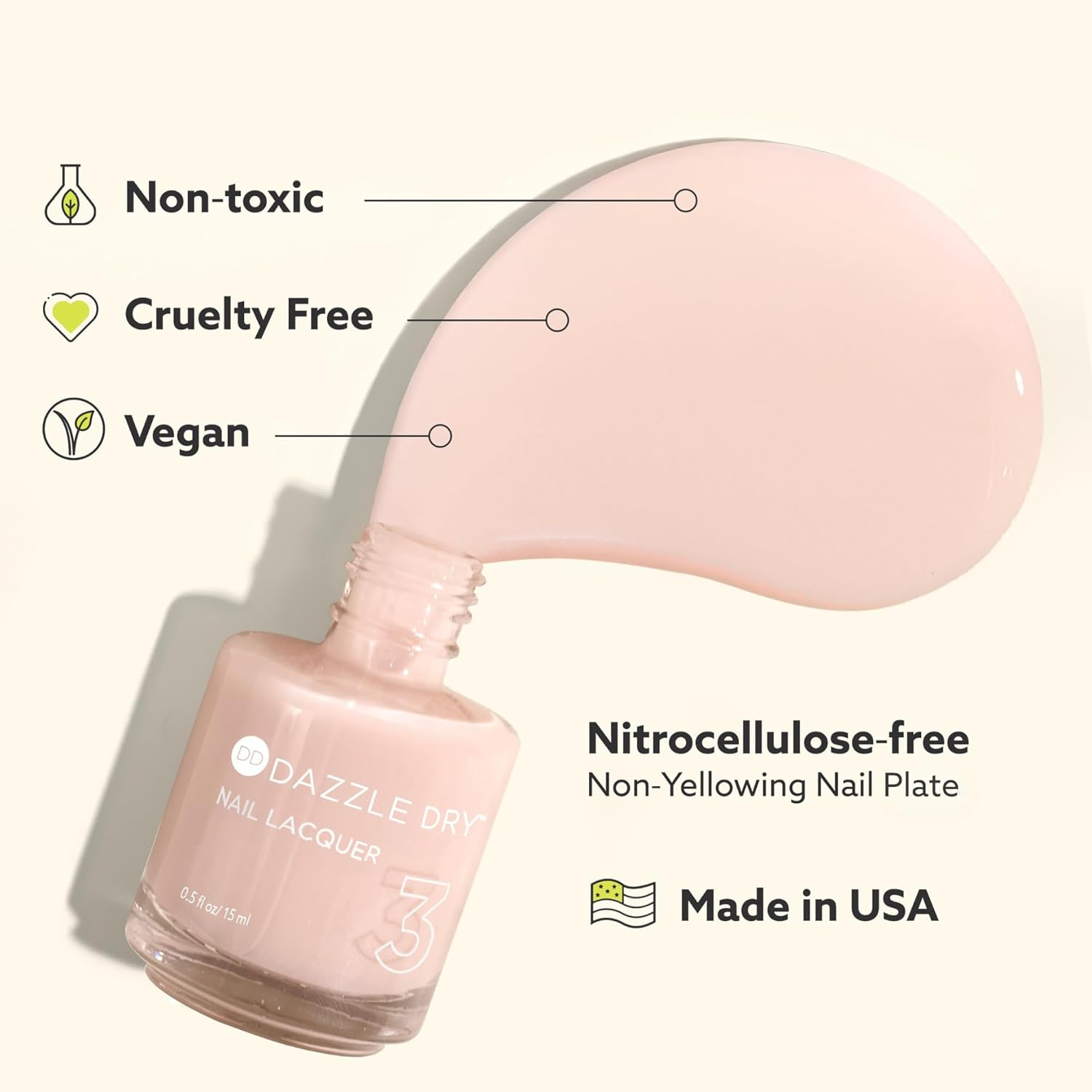 Dazzle Dry Mend Nail Repair Oil, 0.5 Oz (15 Ml) image number 5