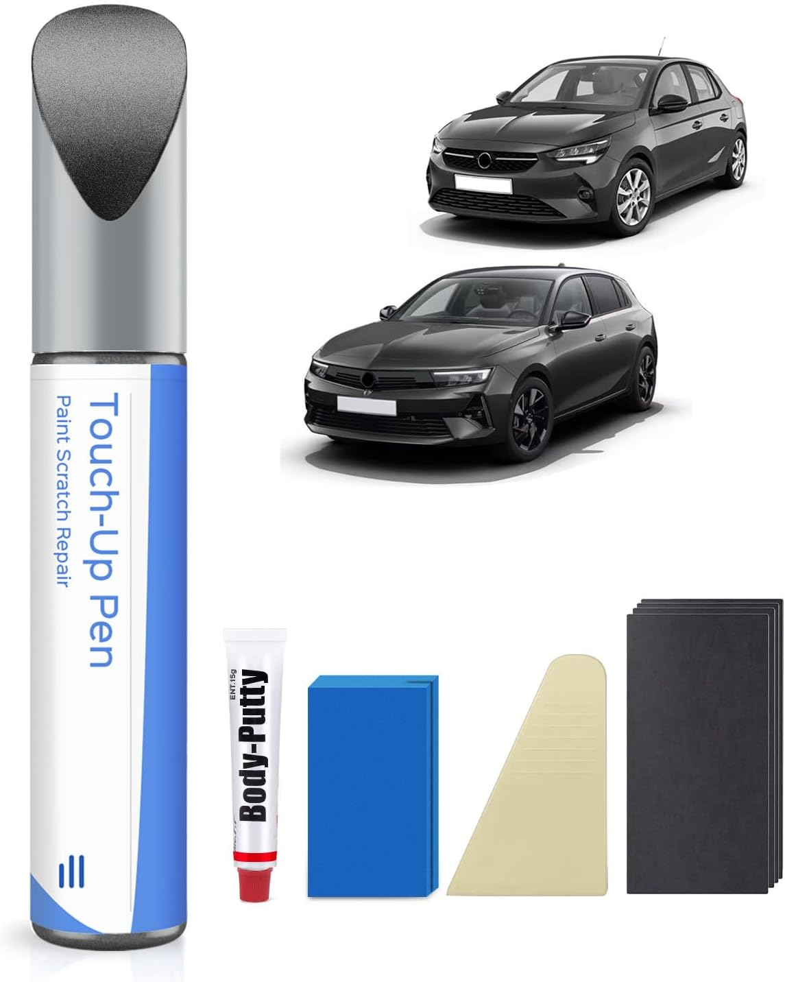 Z40R/40R Snow White Touch up Paint Kit for Vauxhall Exact Match - Touch up Scratches and Chips
