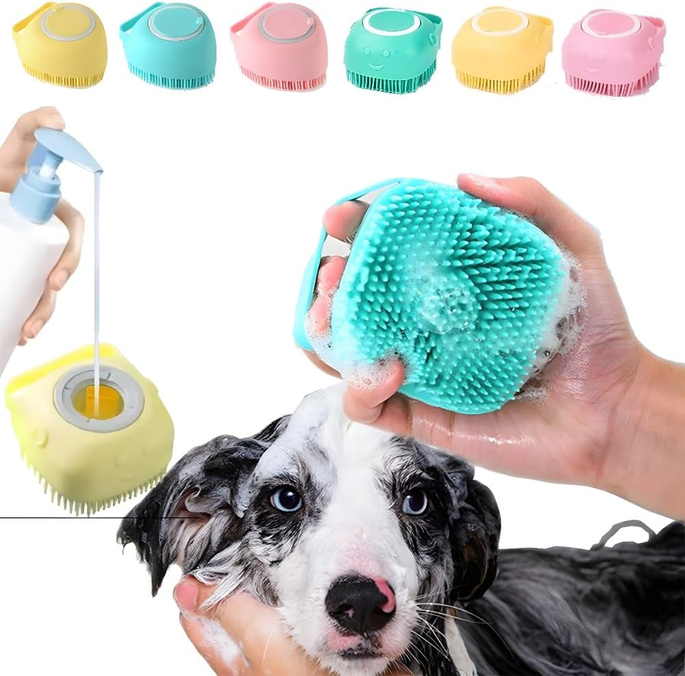 Cat Brush, Dog Brush, Paw Cleaner for Dogs, Furminator Cat, Dog Brush Long Hair/Short Hair, Dog Comb, Dog Brush Undercoat, Cat Brush Short Hair/Long Hair, Cat Brush (Yellow) image number 1