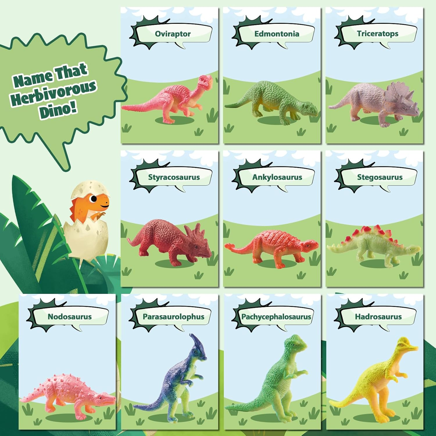 Dinosaur Bath Bombs for Kids with Surprise Inside, 10 Pack Natural Dino Egg Bath Bombs with Exclusive Herbivorous Dinosaur Toys, Fun Bath Gifts for Boys, Girls image number 5