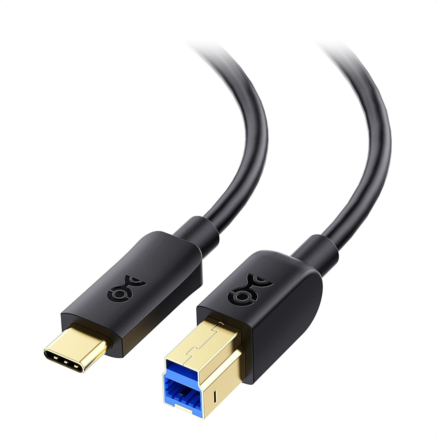 Cable Matters USB C to USB B 3.0 Cable - 2M, USBB to USBC Cable with Type-B 3.0 Connector, Black image number 4