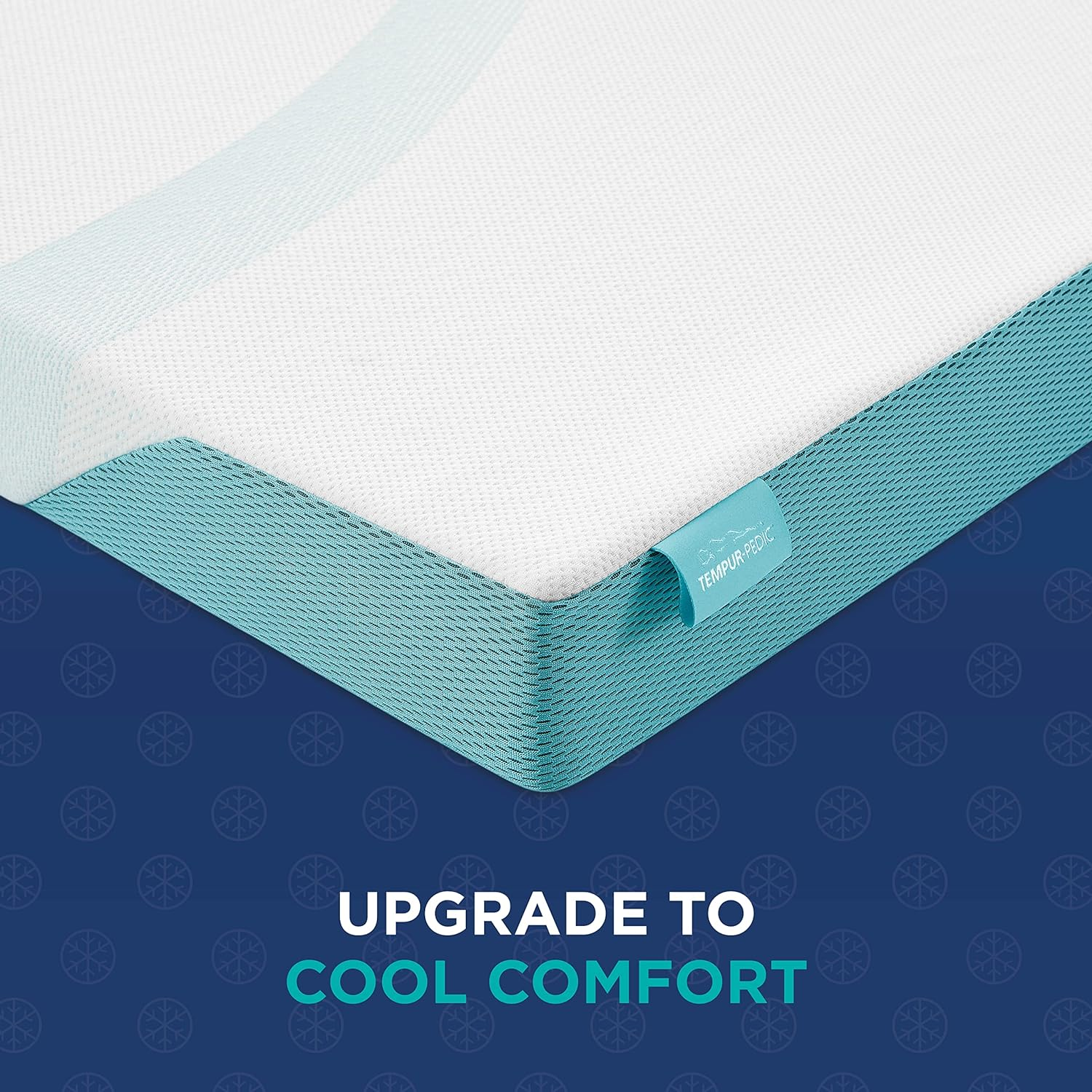 Tempur-Pedic Tempur-Adapt + Cooling 3-Inch Twin XL Mattress Topper Medium Luxury Premium Foam, Washable Cover,Medium Cooling Topper, White image number 1