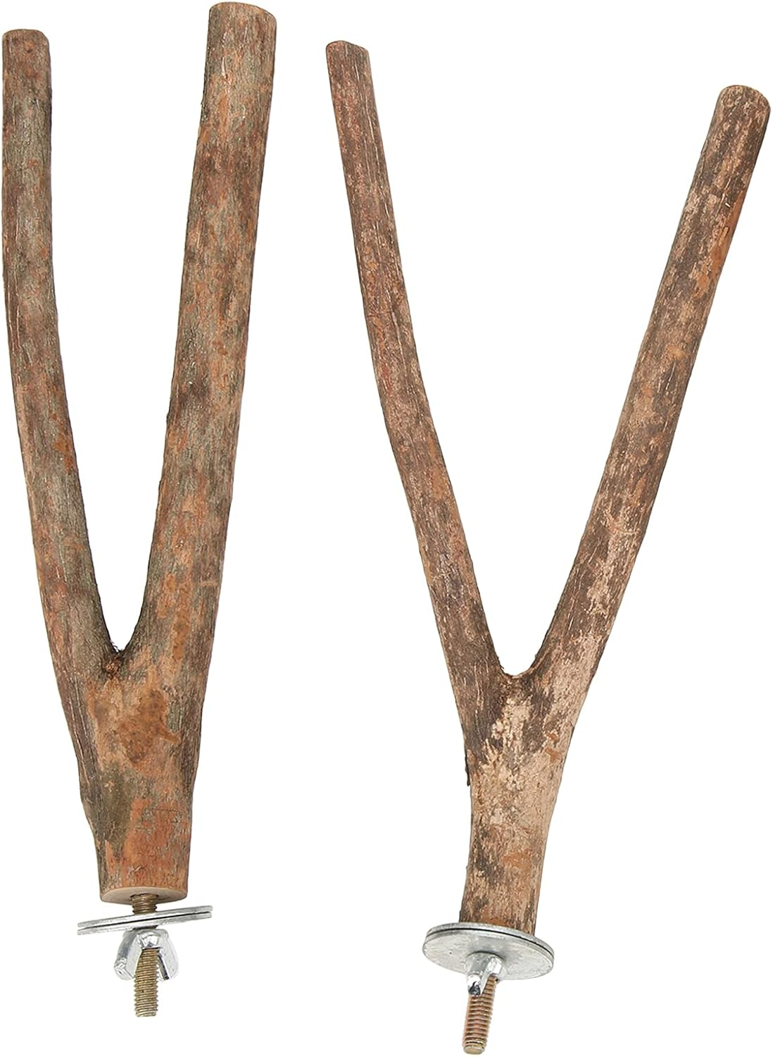 SYMY Bird Perch Stand Set Inherent Wooden Cage Perch Stand for Parrots to Stand Climb and Play image number 3