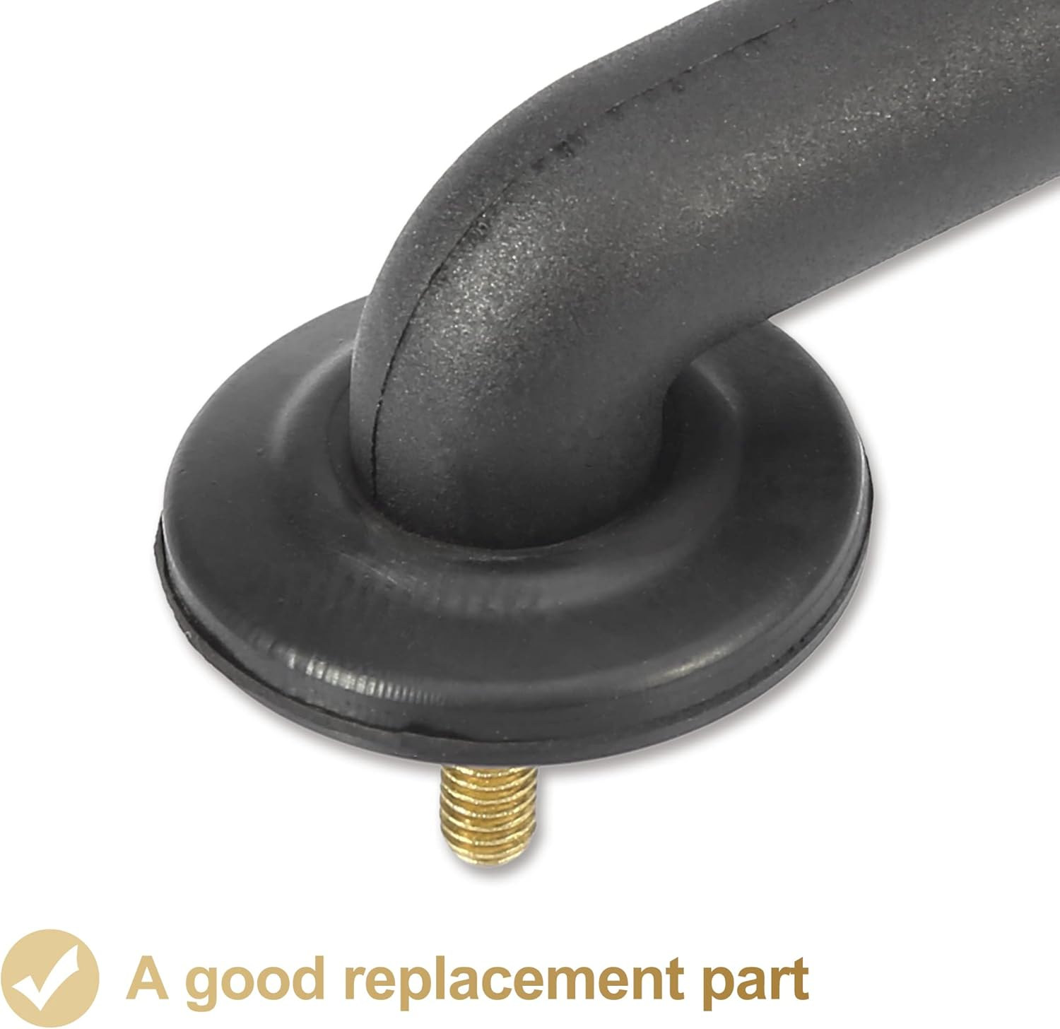 X AUTOHAUX Front Windshield Hold down Bracket Fit for Jeep Wrangler JK 1997-2018 for Wrangler TJ 1997-2006 55176422 Strap Hood Loop Bracket Hood Handle Footman Loop Plastic image number 2