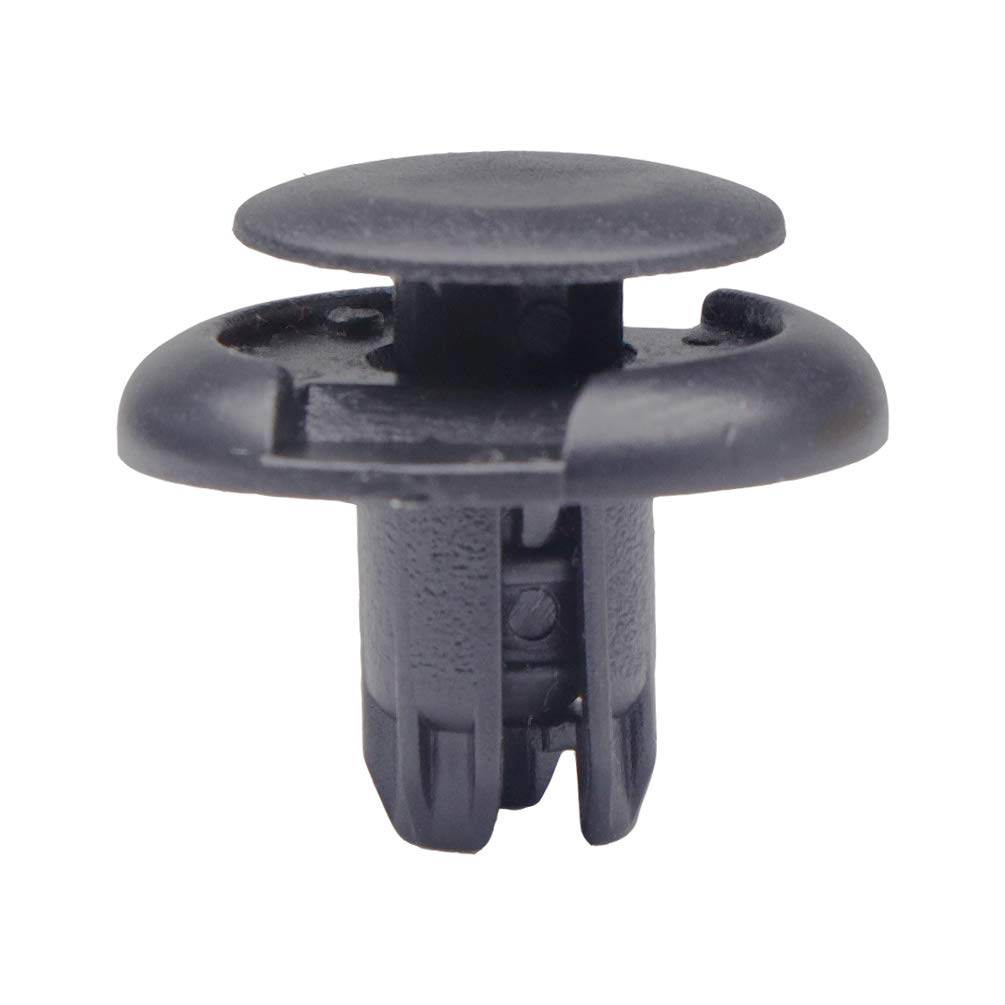 Lantee 50 Pcs Car Front Fender & Bumper Support Push-Type Retainer Clips for Honda Acura 91512-SX0-003 & Mitsubishi MU000319 image number 4