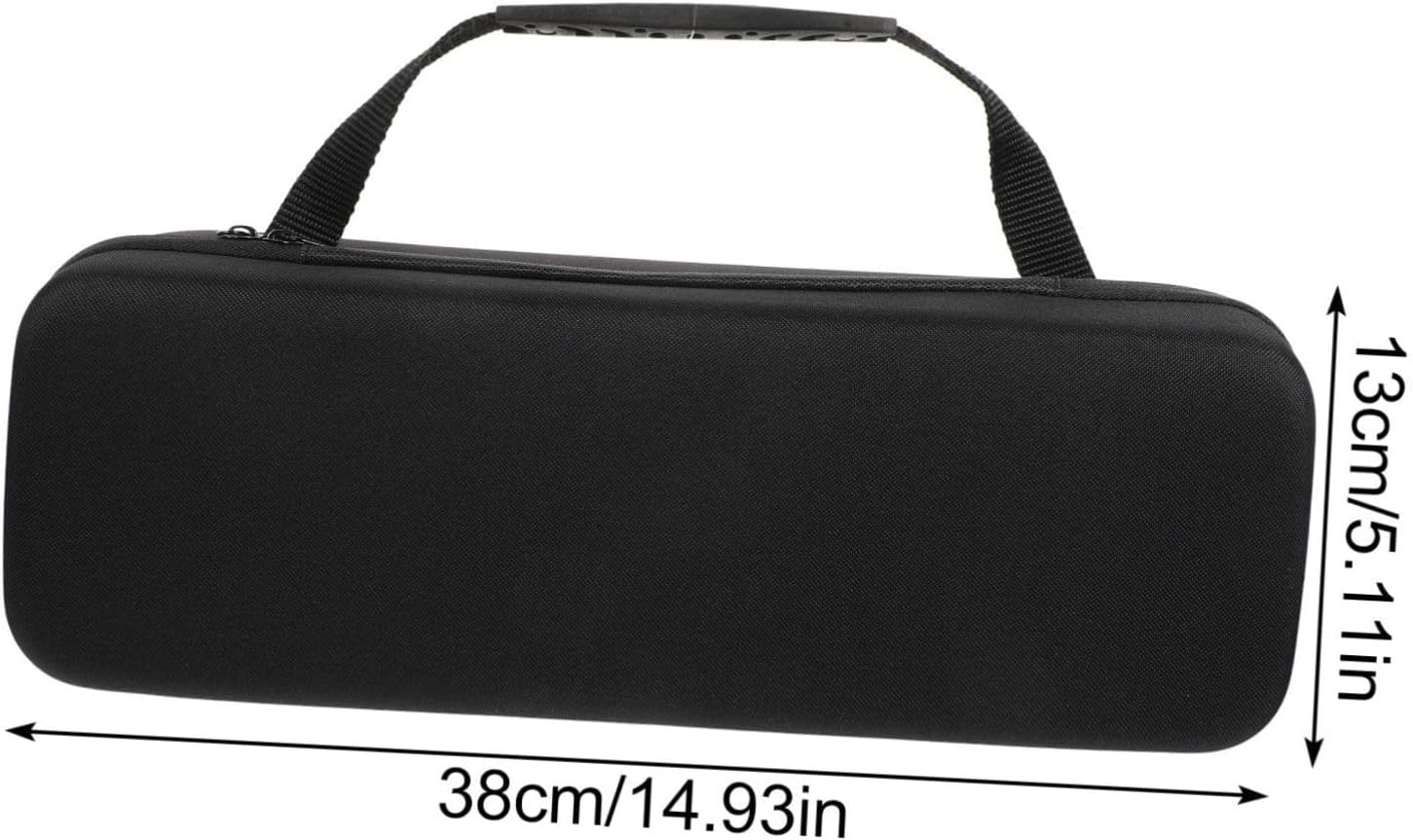 ELAYARD Hair Dryer Case Curling Iron Travel Bag Comfortable Hand Strap Protective Cover for Blow Dryer Styling Tools Travel Storage Bag image number 6