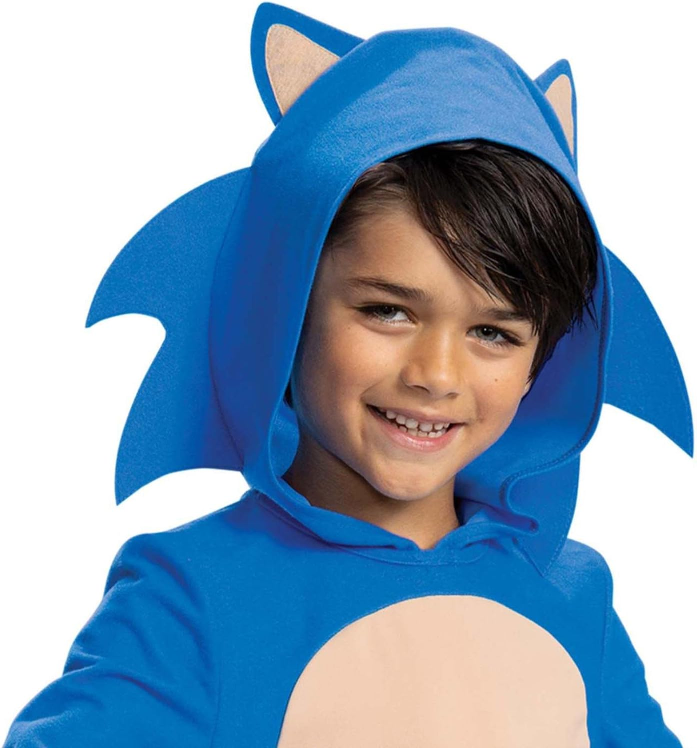 Disguise Costumes Sonic the Hedgehog Movie Fancy Dress Costume for 7-8 Years Kids, Blue image number 1