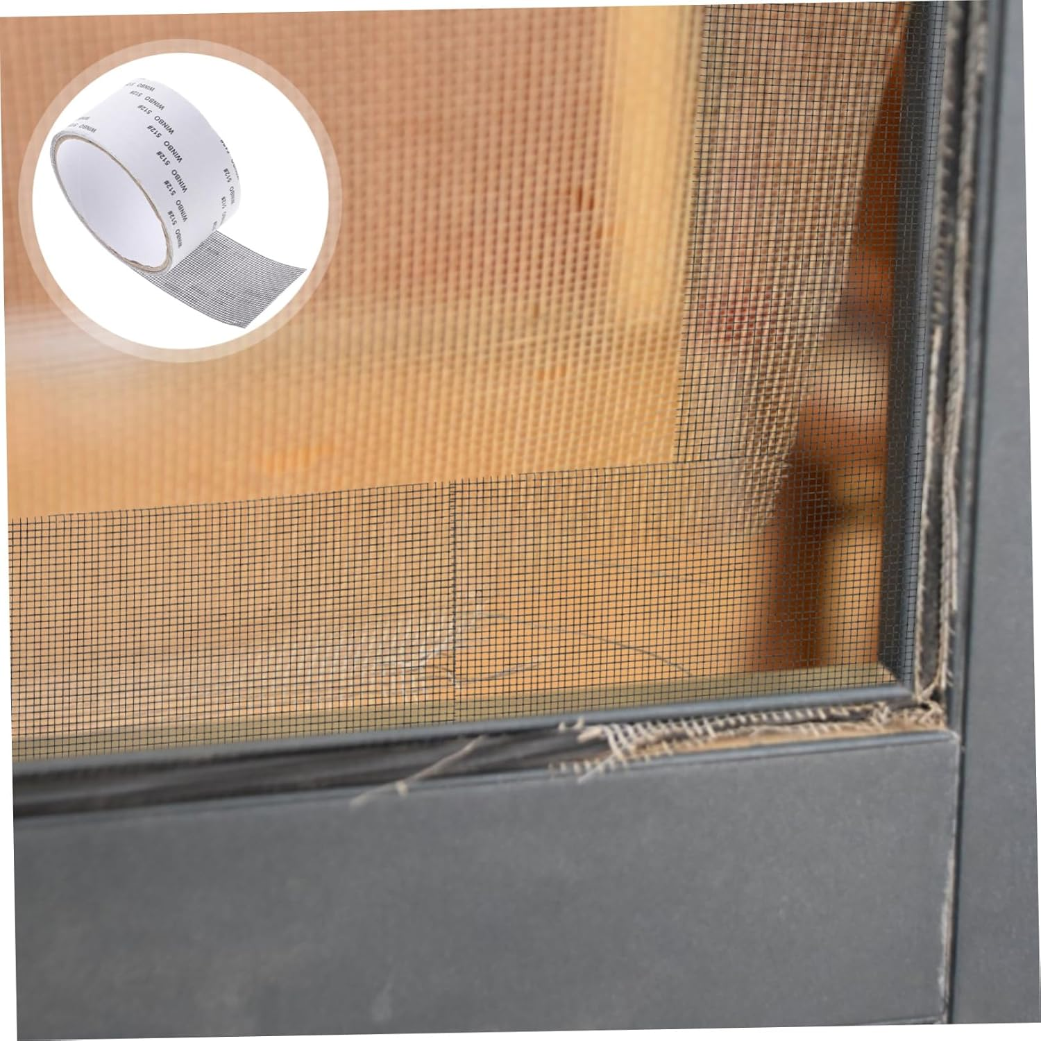Vaguelly Screen Patch Repair Kit for Window Mesh Strong Adhesive Screen Repair Tape image number 2