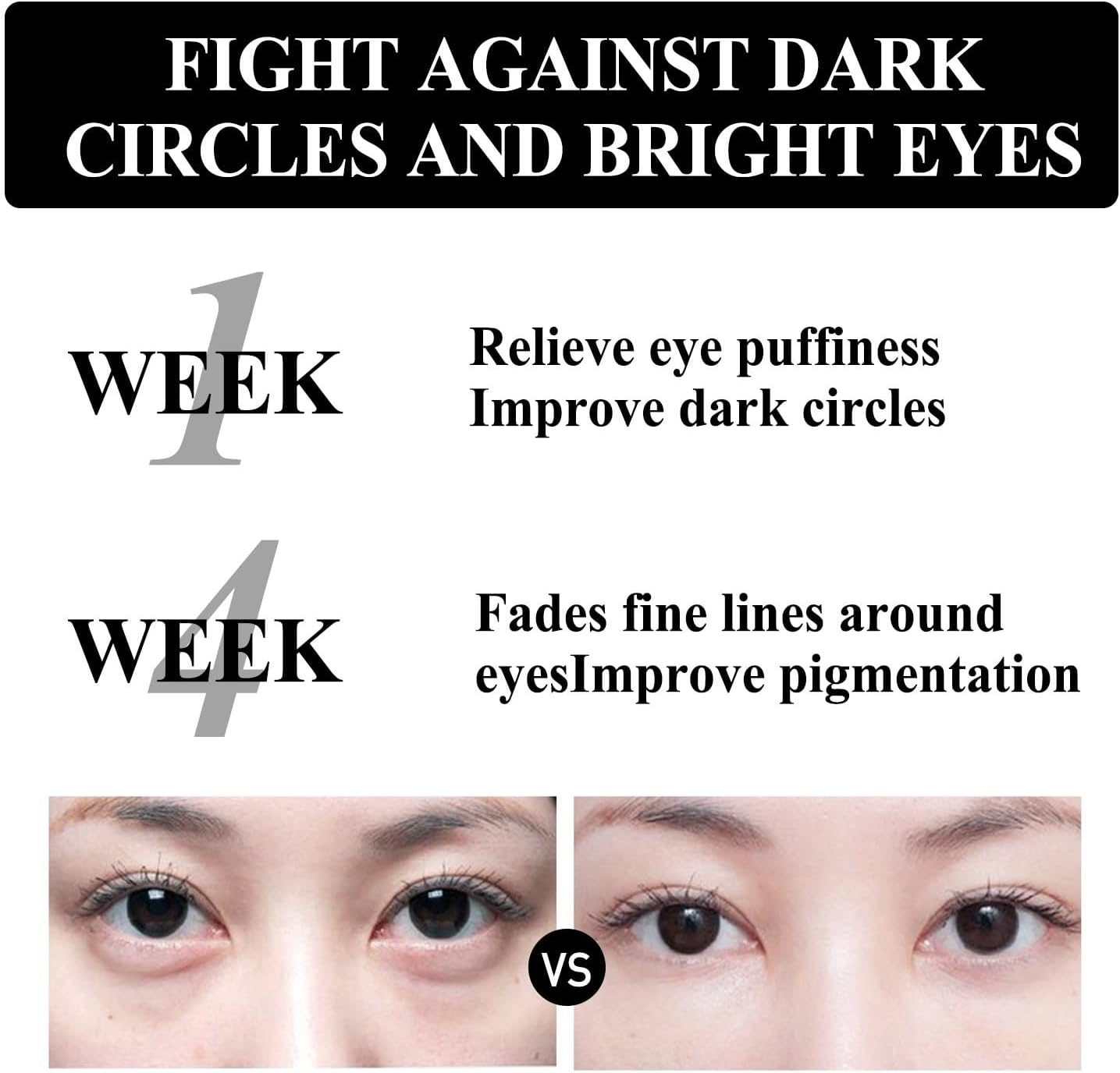 Instant under Eye Tightener, Instant Firming Eye Tightener, Lifts Firming anti Aging Auge Serum, anti Wrinkle Auge Cream, Tightening Lifting Sagging Skin for Puffiness and Bags under E/Yes (1Pcs) image number 6