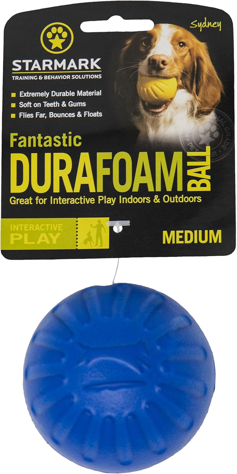 Starmark Ball Dog Toy, Medium image number 4