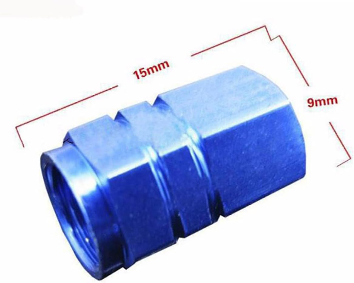 ULTECHNOVO 40Pcs Colors Hexagonal Auto Car Tire Caps Covers for Car Tire Valve Caps for Automotive Tyres Wheels Lightweight and Material image number 6