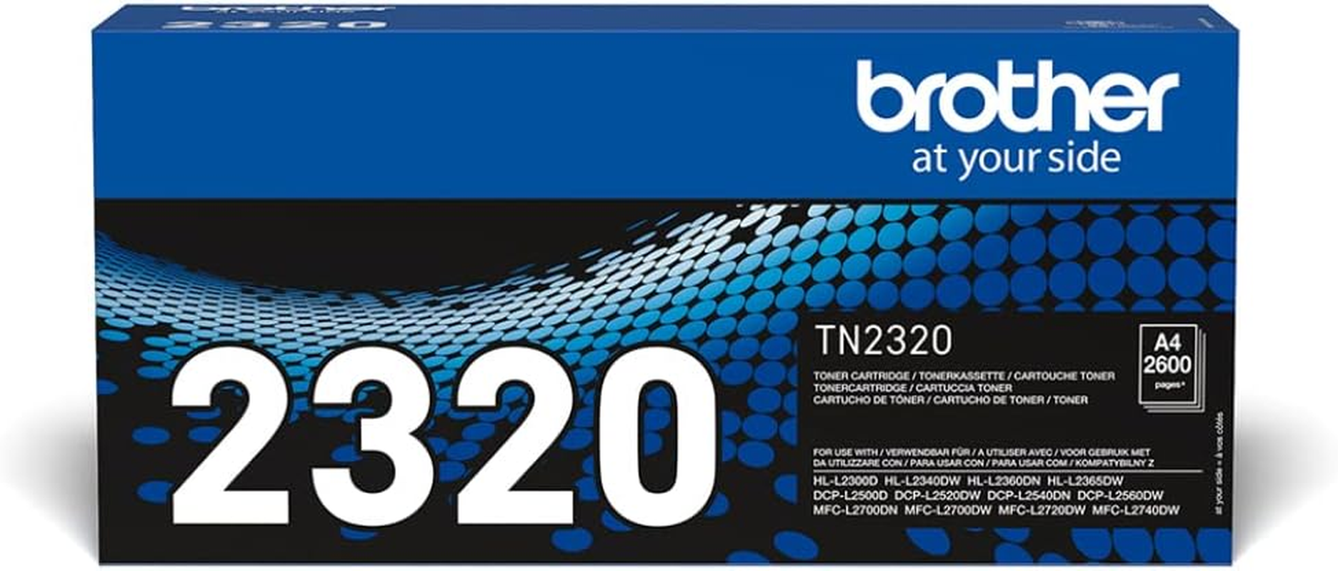 Brother TN-2320 Toner Cartridge, Black, Single Pack, High Yield, Includes 1 X Toner Cartridge, Brother Genuine Supplies image number 5
