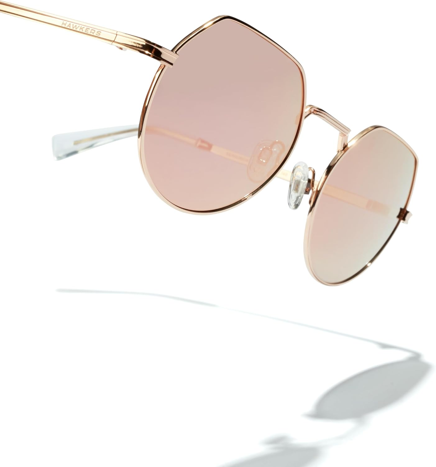 HAWKERS Sunglasses Women - Protection UV400 - AURA Model - Geometric and Rounded Sunglasses