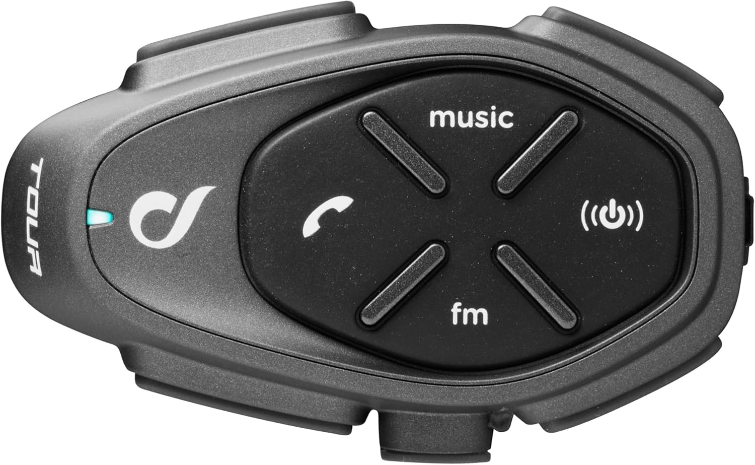 INTERPHONE Tour HD 40Mm 4 Motorbike Helmet Single Phone Stereo Headset 4 Motorcyclists Distance 1.5Km Autonomy 25 Hours Fast Charge TFT Waterproof IPX67 image number 6