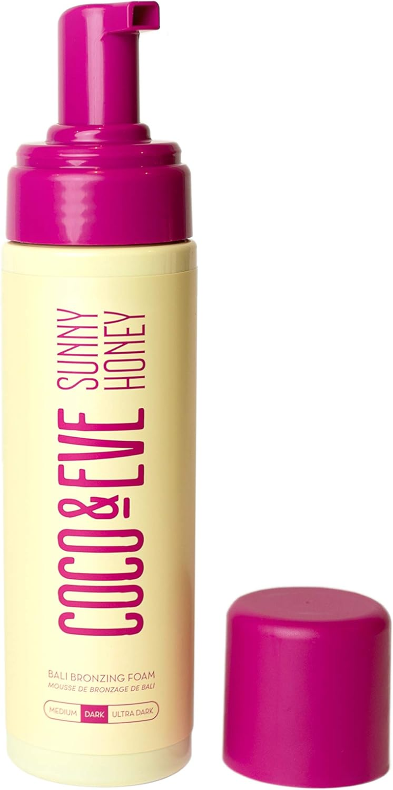 Coco & Eve Self Tanner Mousse Kit - All Natural Sunless Tanning Mousse | Instant Self Tanning Lotion with Bronzer & Self Tanning Mitt Applicator | Sunny Honey Bali Bronzing Kit (Dark) - Ultra Dark image number 3