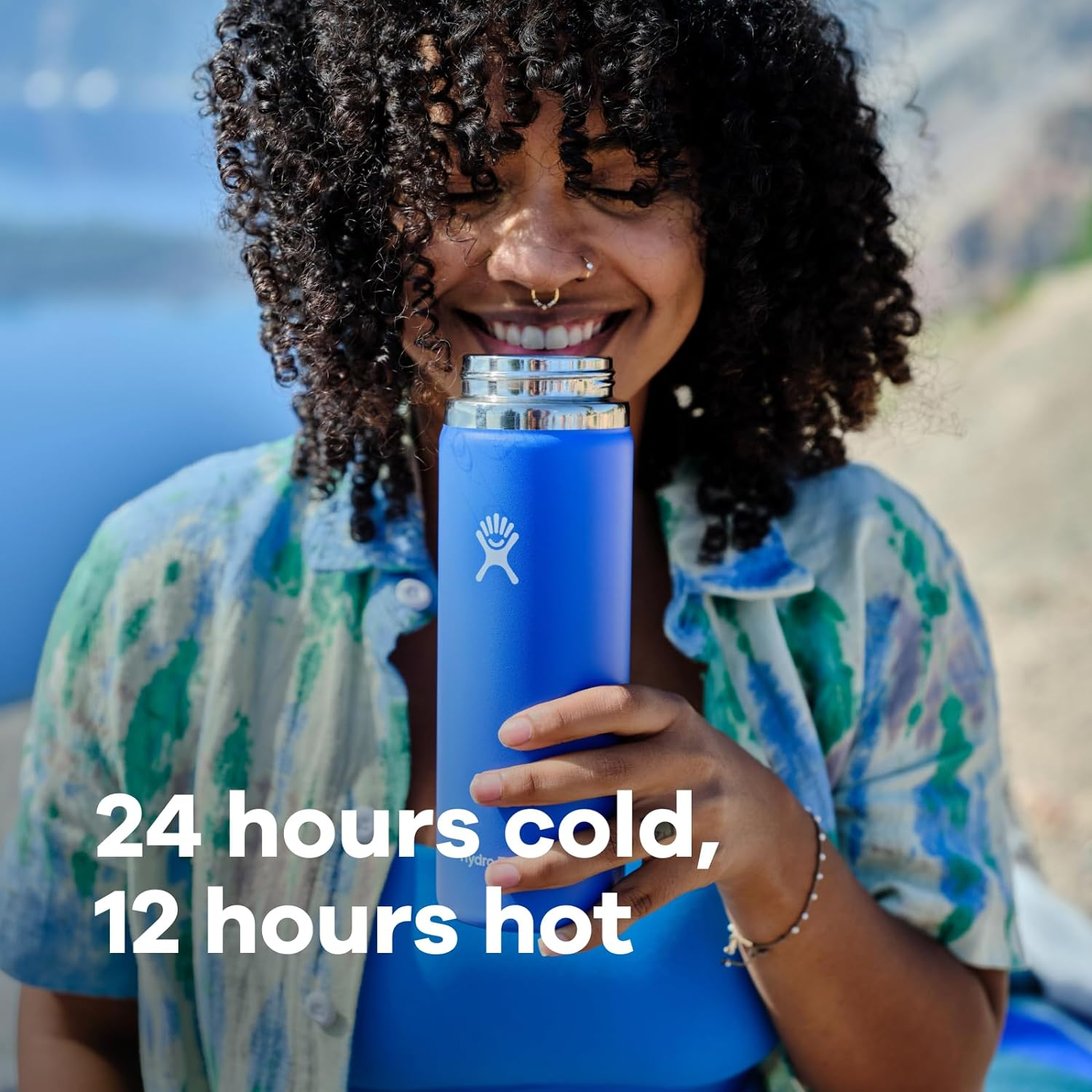 Hydro Flask 32 Oz Wide Mouth Flex Cap Fossil image number 5