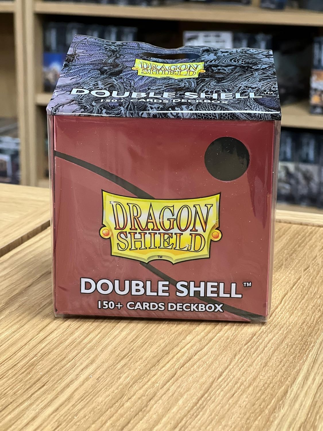 Arcane Tinmen Double Shell 150+ Card Deck Box (Blood Red)) - Multicolor image number 4