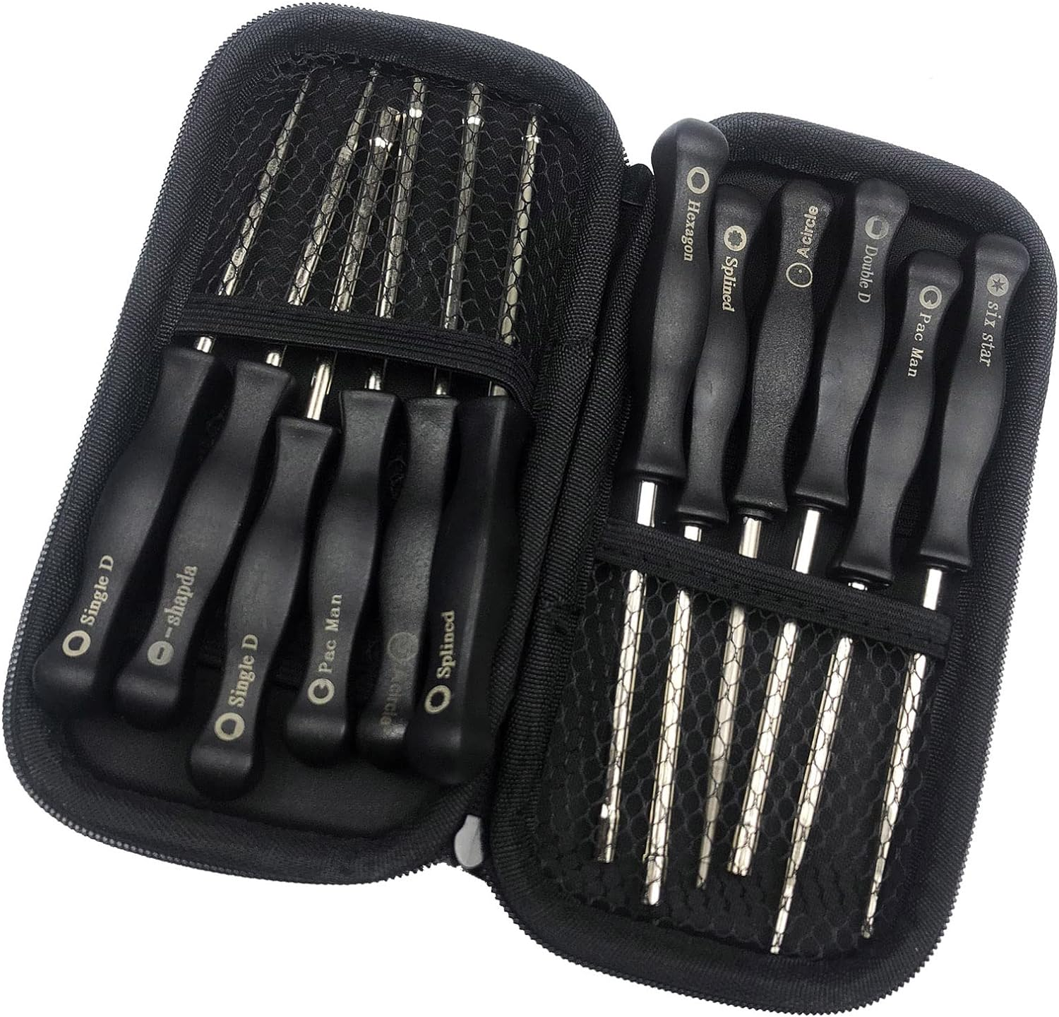 Eacam 12PCS Carburetor Adjustment Tool with Cleaning Tool for 2 Cycle Small Engine Replacement for Poulan Husqvarna STHIL Echo Trimmer Weedeater Chainsaw image number 4