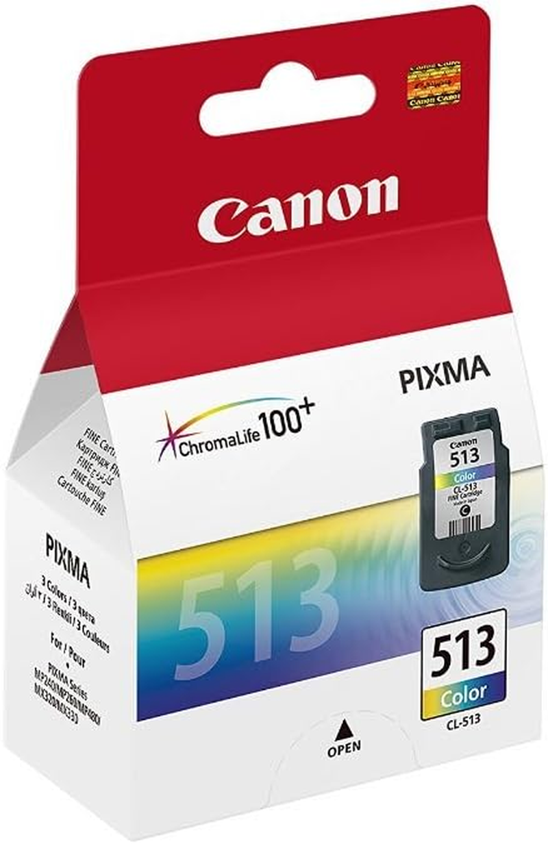 Canon CL-513 Standard Inkjet Cartridge, Large, Cyan