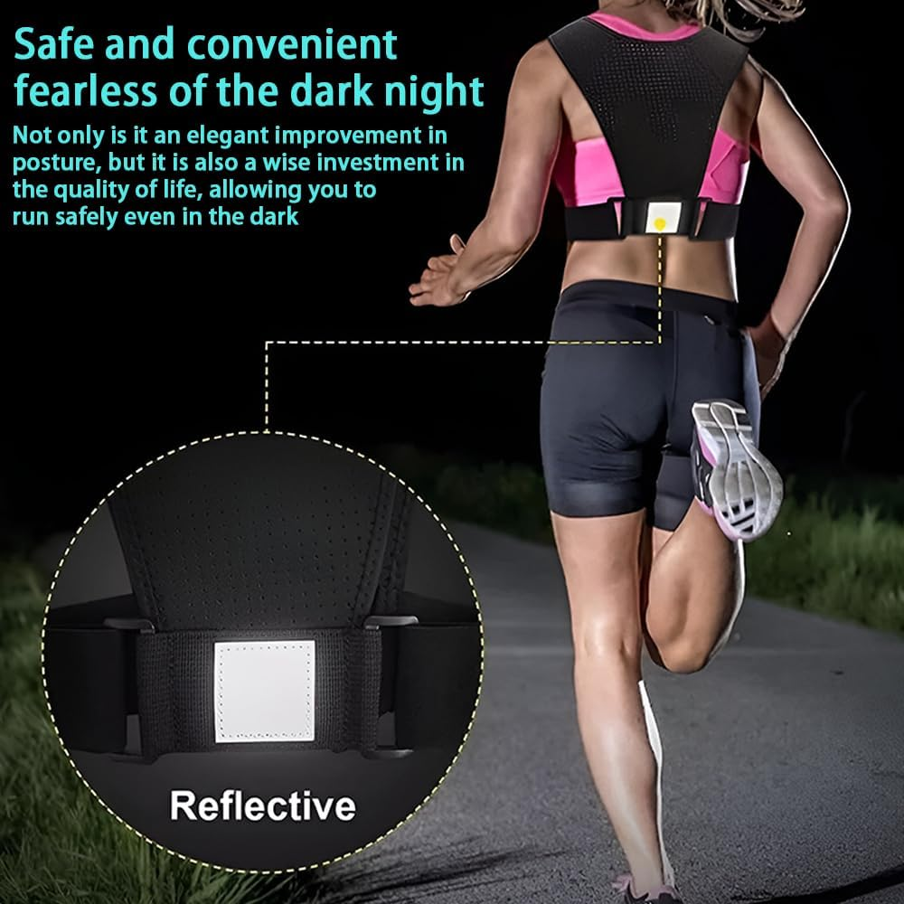 Running Vest,Breathable Cycling Vest,Waistcoat with Mobile Phone Bag,Adjustable Belt,Outdoor Sports Training Equip,For Running,Cycling,Mountain Climbing image number 6