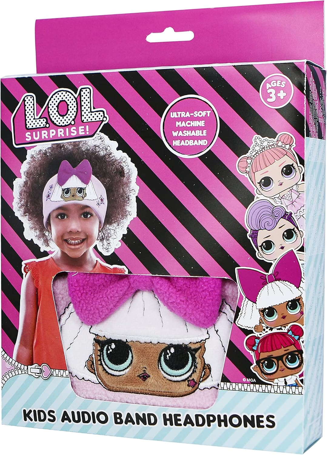 OTL Technologies Kids Headphones - LOL Surprise! Headband Headphones for Ages 3+ image number 4