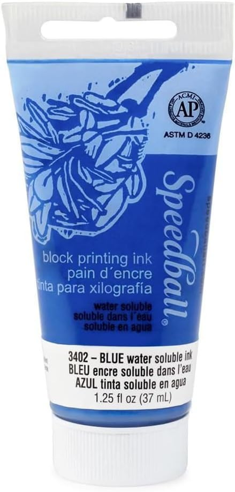Speedball Water Based Block Printing Ink 37 Ml, Black