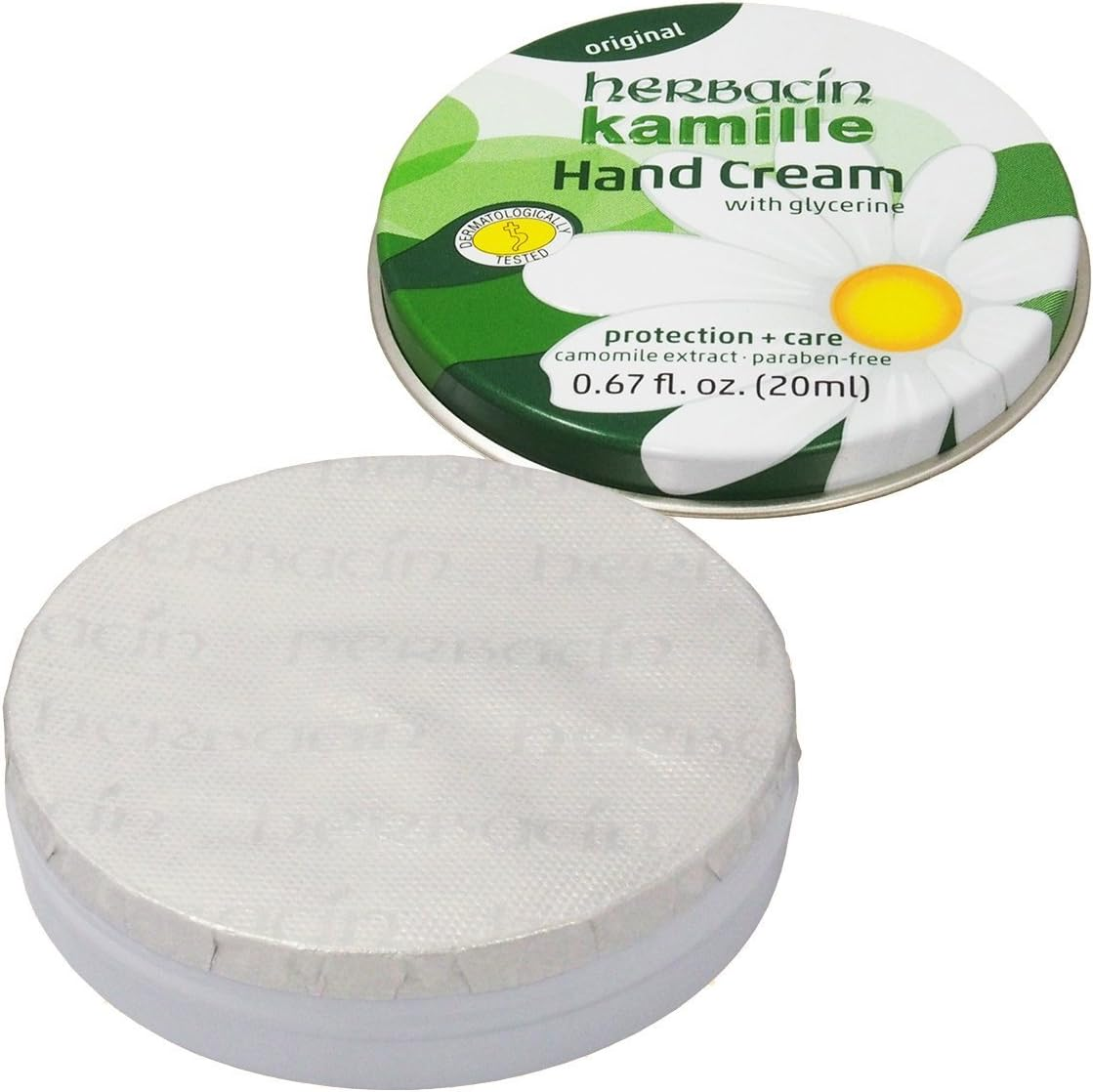 Herbacin Wuta Kamille Hand Cream 20Ml (Tin) image number 1