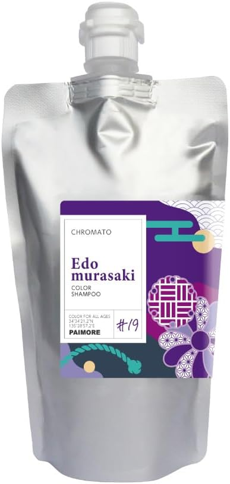 Chromato Color Shampoo (Edo Purple) Large Capacity 10.1 Fl Oz (300 Ml) image number 1