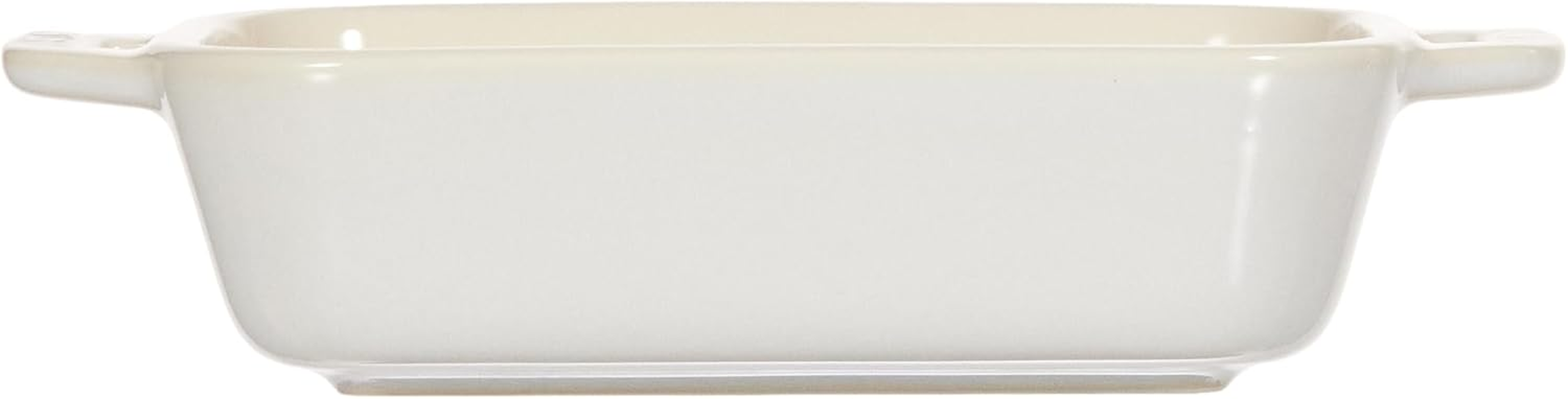 Staub Dish 40511-879 Rectangular Dish, Ivory, 5.5 X 4.3 Inches (14 X 11 Cm), Ceramic Au Gratin Dish, Oven Safe and Microwave Safe image number 3