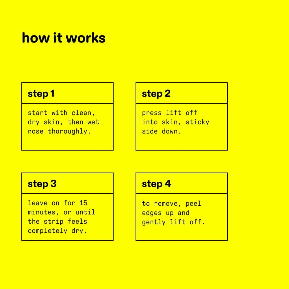 Starface World Lift off Pore Strips, Blackhead Remover, Deep Cleansing Nose Strip, Patches for Nose Pores (8 Count), 8.0 Count image number 3