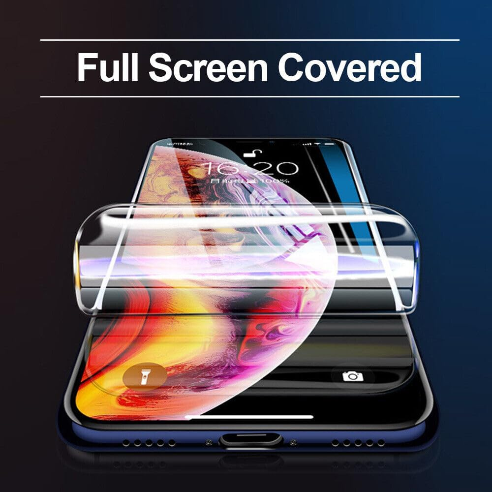 STEXX [2 Pack], for Iphone 12Mini 5.4 Inches Hydrogel Screen Protector Premium Quality Bubble Free, Anti-Sratch High Transparency Flexible Film Protector image number 2