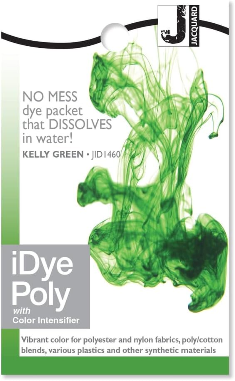 Jacquard Idye Poly: Kelly Green