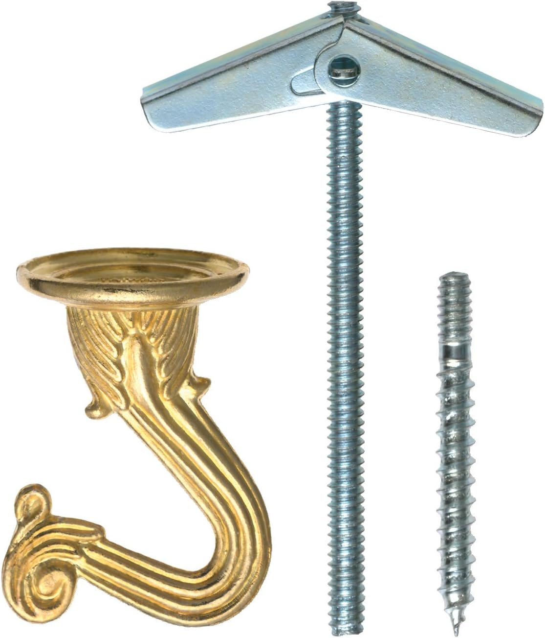 OOK Swag Hooks with Hardware, 6 Pack, 534516