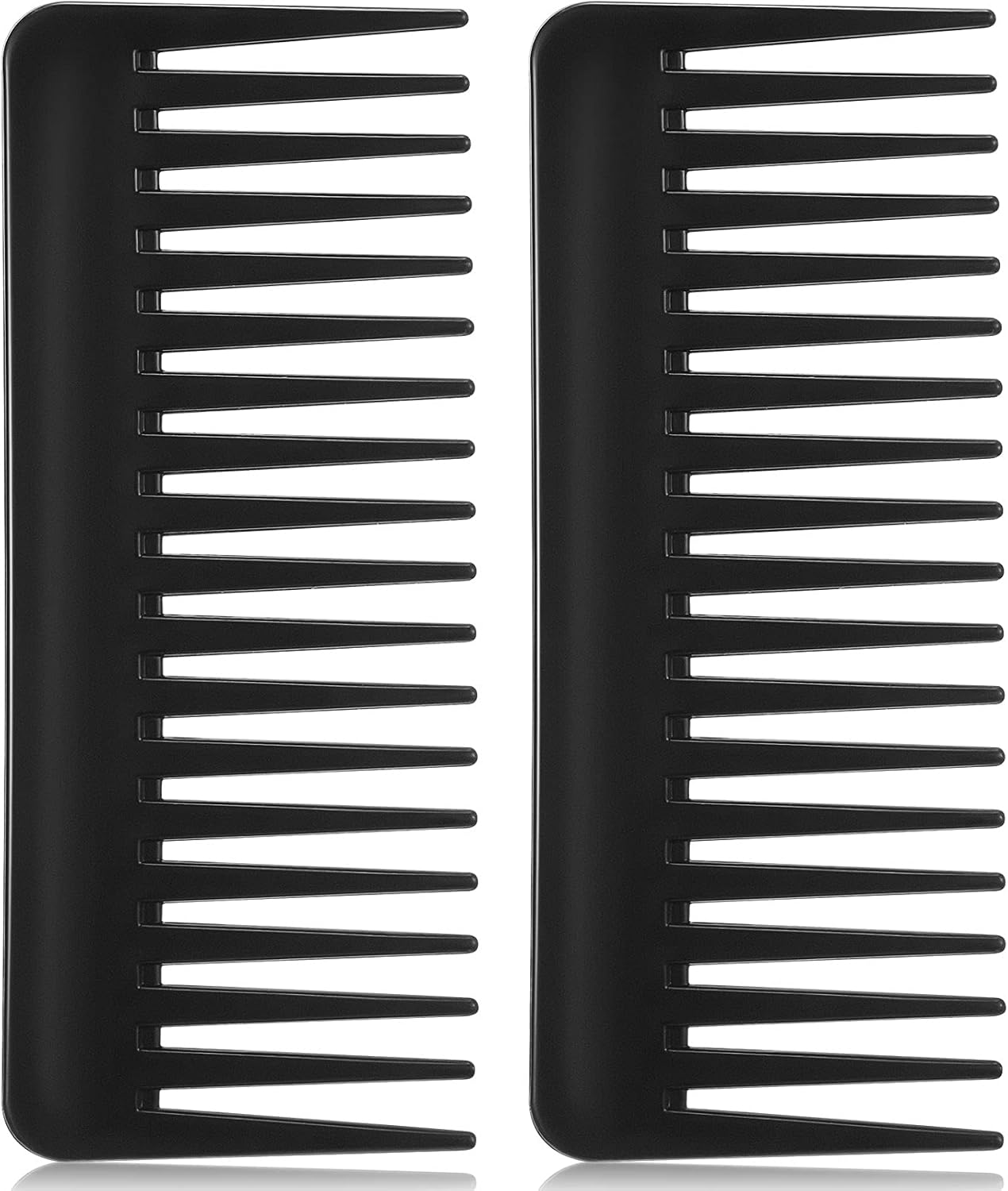 Patelai Wide Tooth Comb Large Hair Detangling Comb for Curly, Wet Dry Hair, No Handle Detangler Accessories(Cyan)
