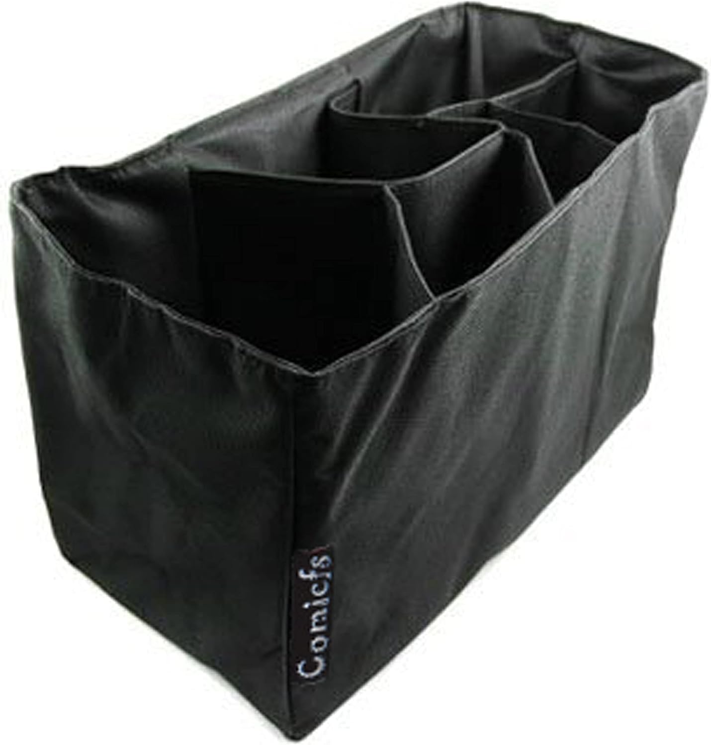 Comicfs Baby Diaper Bag Insert Organizer with Comicfs Cleaning Cloth (Dimensions: 12 X 6.4 X 8 Inch, Black)