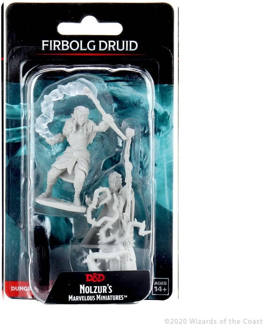 Wizkids Dungeons & Dragons Nolzur'S Marvelous Unpainted Minis: Firbolg Druid Female