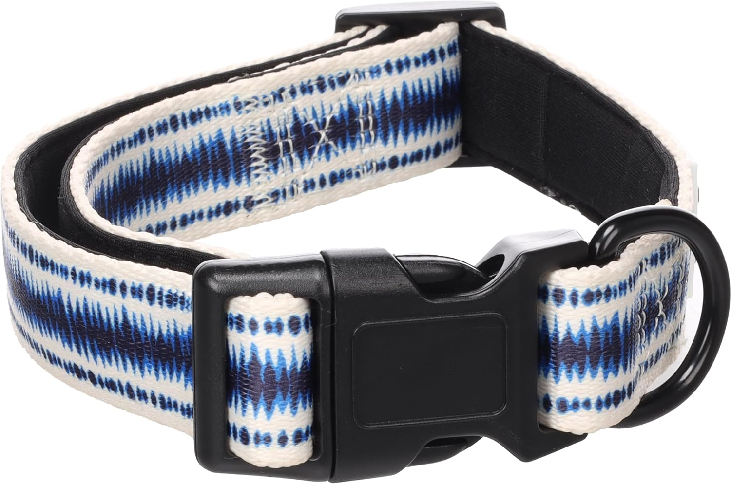 Dog Collar Gili Island Blue M 33-51Cm 25Mm image number 1