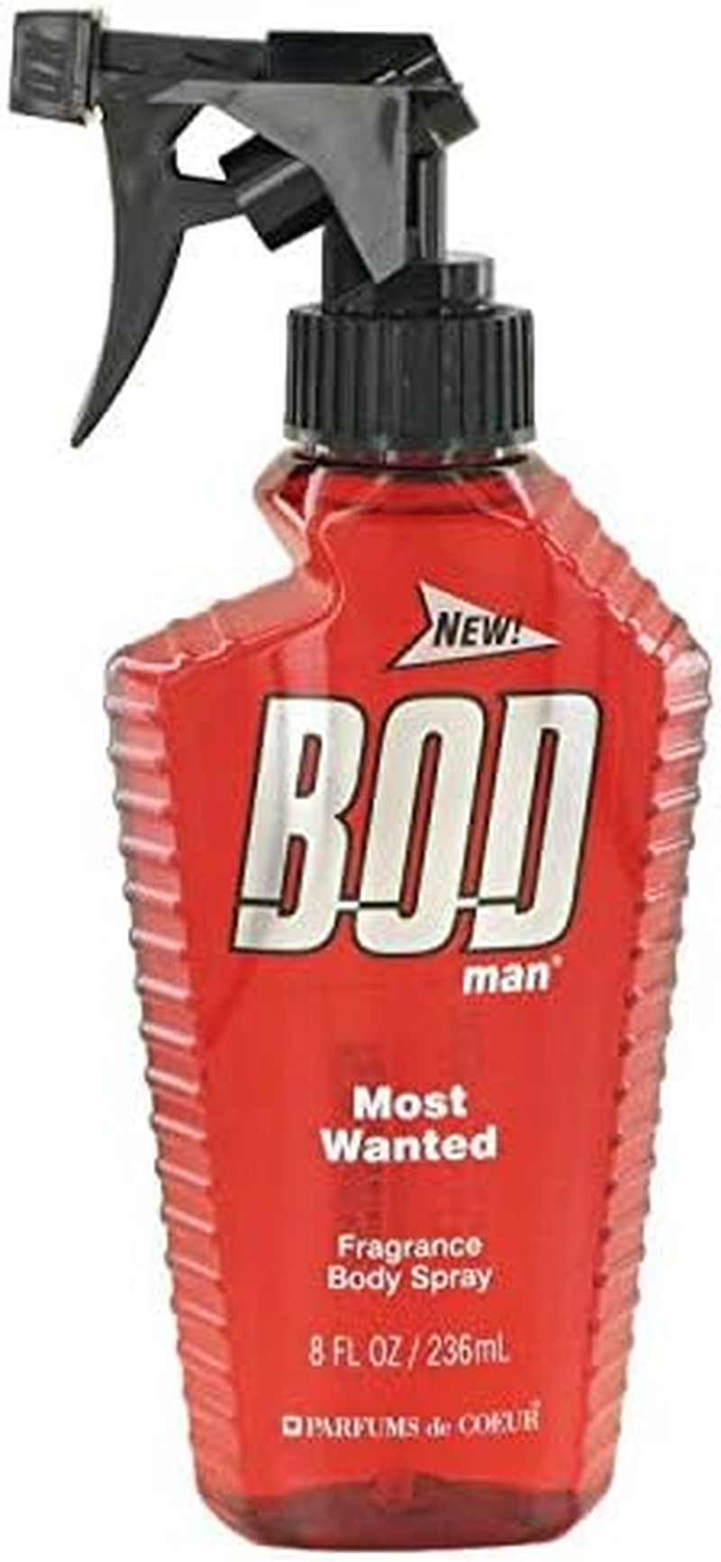 Parfums De Coeur Bod Man Most Wanted Fragrance Body Spray, Multi, 8 Oz