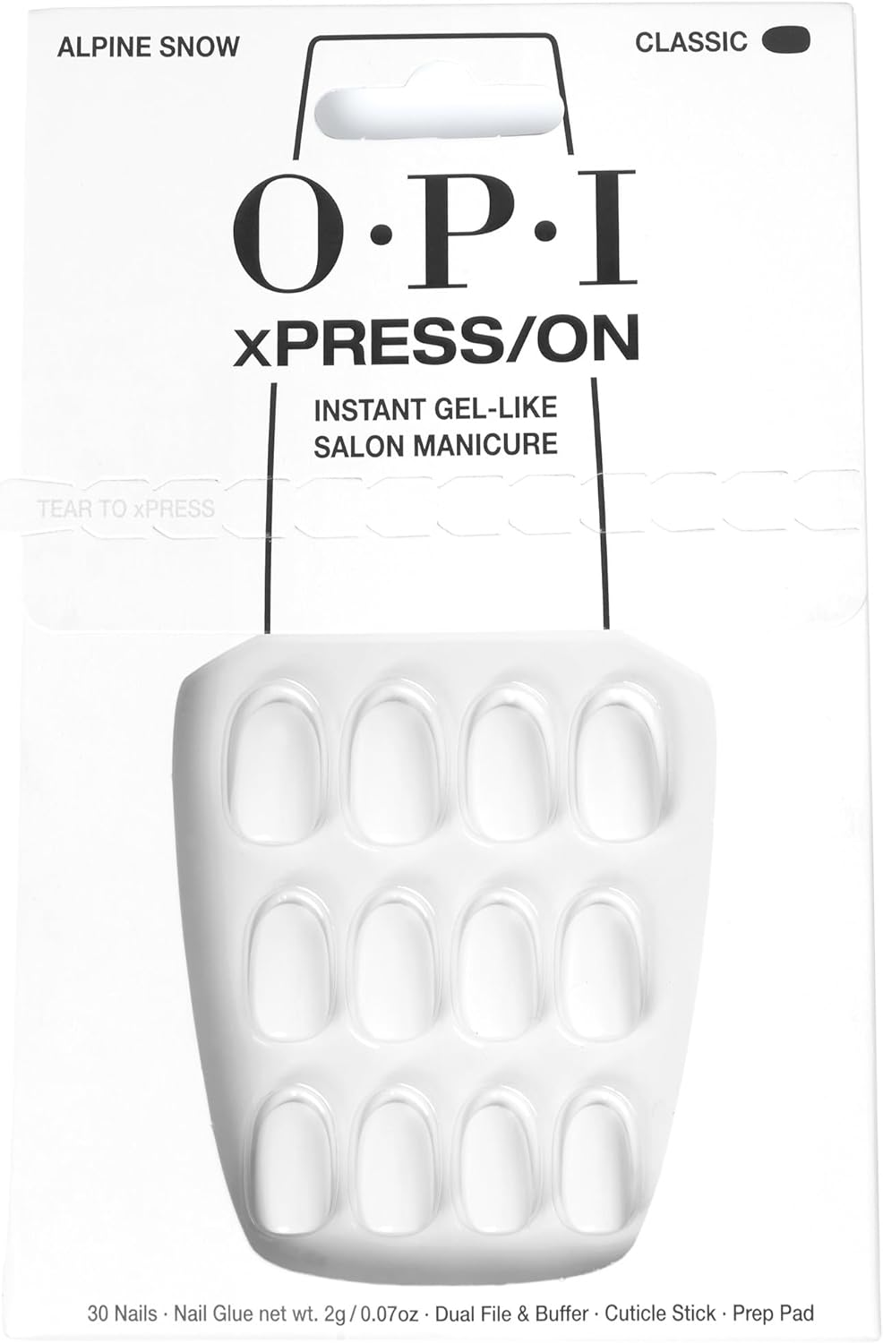 OPI Xpress/On Alpine Snow&trade; image number 4