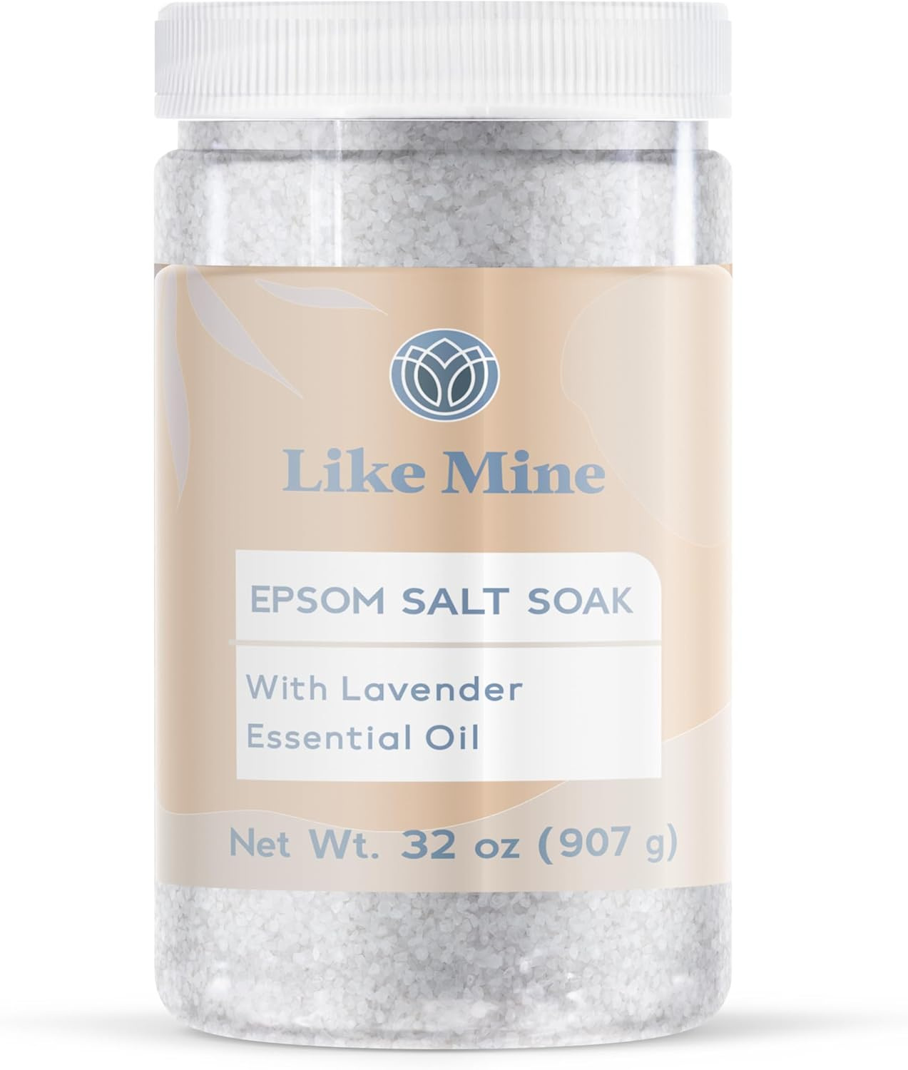 Like Mine Epsom Salt Soak with Lavender Essential Oil, 2Lb, Bath & Foot Soak, Magnesium Sulfate Blend image number 1