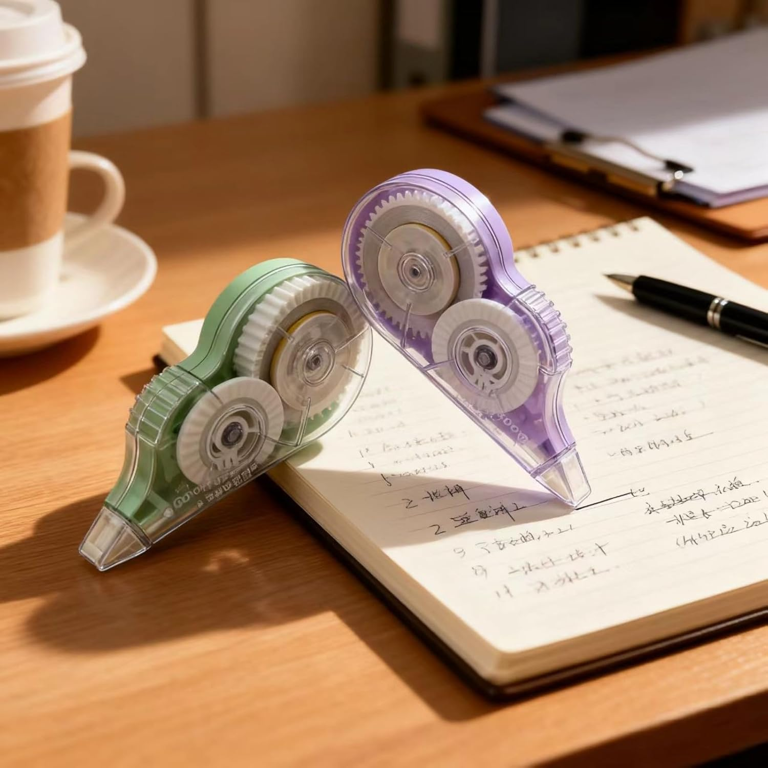 6 Pack Mini Correction Tape, Differentcolor Cute Transparent White Out Tape for School Office Supplies, Instant Dry Correction Tape for Students, Girls Stationery (6 Colors) image number 5