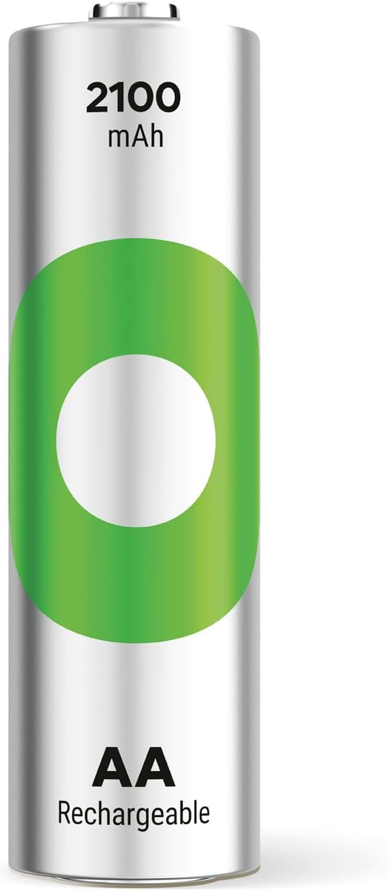 GP Batteries Recyko Rechargeable Batteries AA Nimh 2100 Mah (Pack of 2)