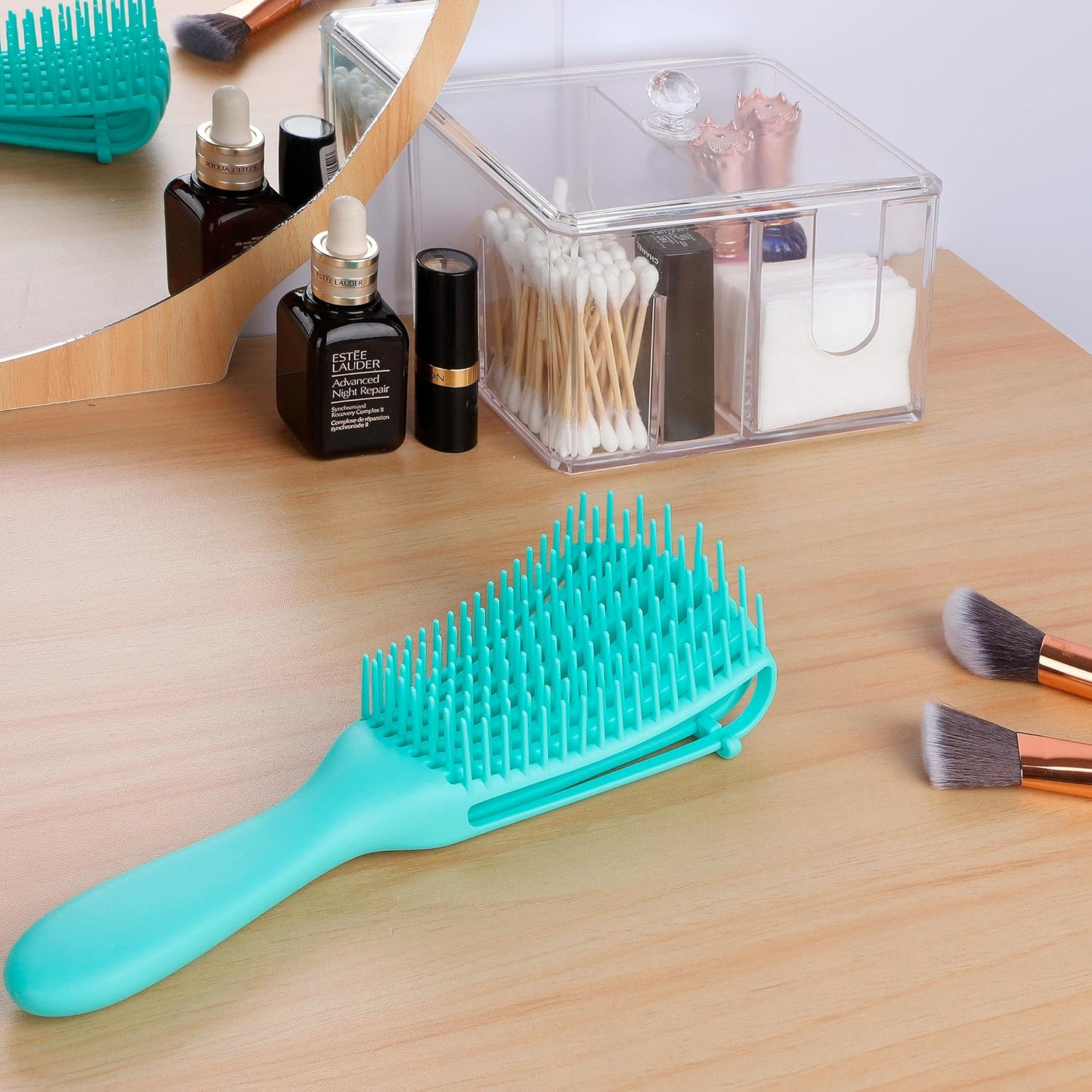 Detangling Brush Curly Hair Brush for Wet Curls Dry Long Thick Textured 3A to 4C Women