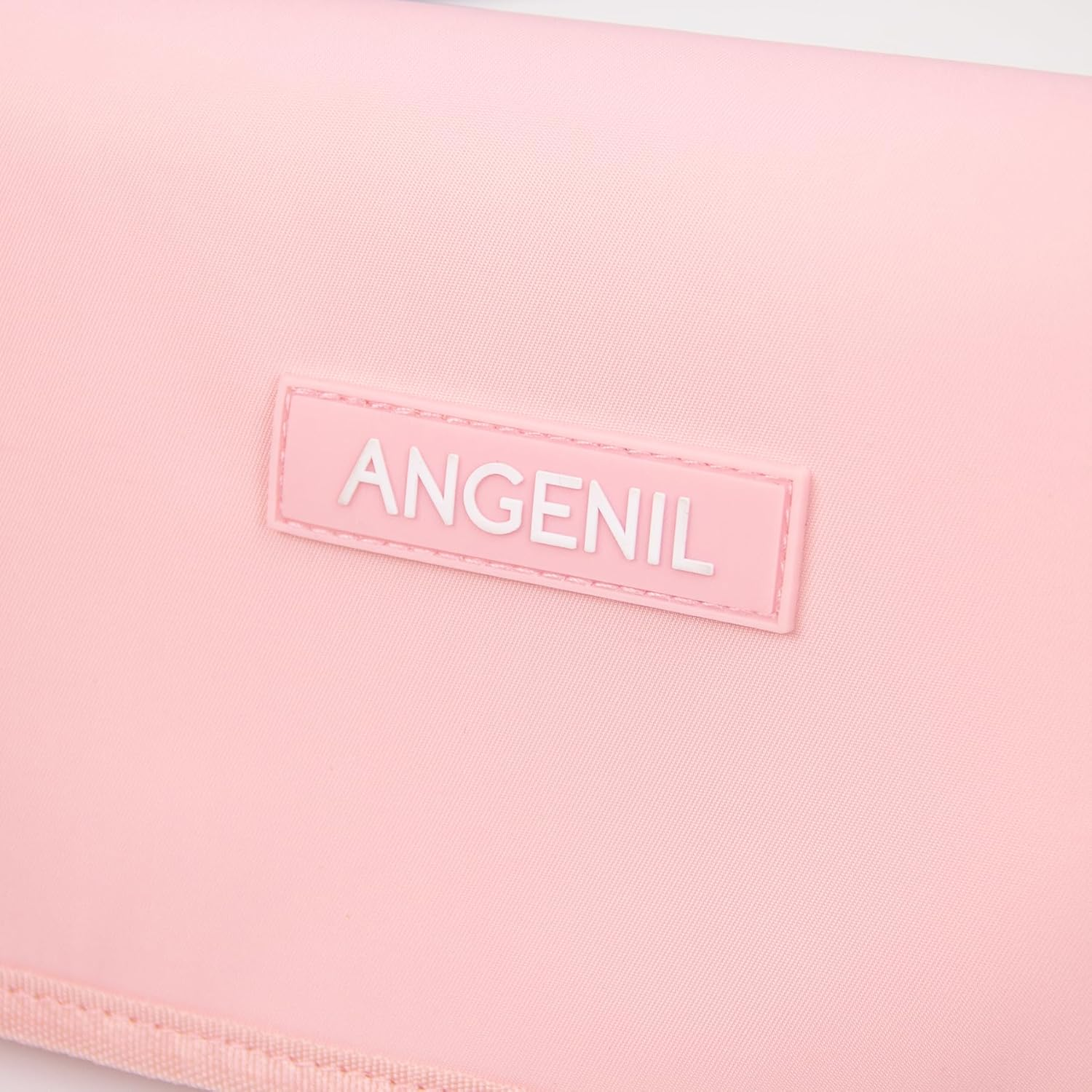 ANGENIL Hair Straighteners Curls Heat Resistant Pad and Curling Iron Set Hair Tools Travel Bag 2 in 1 for Hair Straighteners, Hair Styling Tools, Hair Dryer, Hair Tools Heat Resistant Bag Large - Pale Pink image number 5