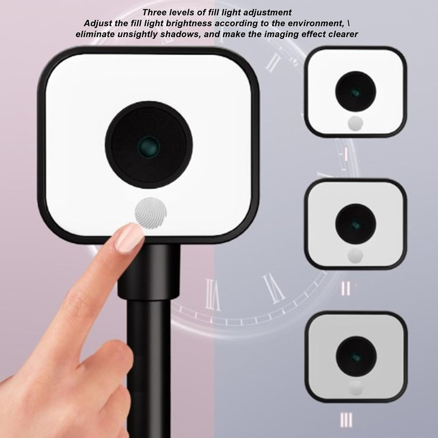 4K USB Document Camera, Adjustable Image Inversion and Image Brightness, Foldable 30Fps Doc Camera, Plug & Play, Dual Mic, for Web Conferencing, Live Demo, Compatible OS &