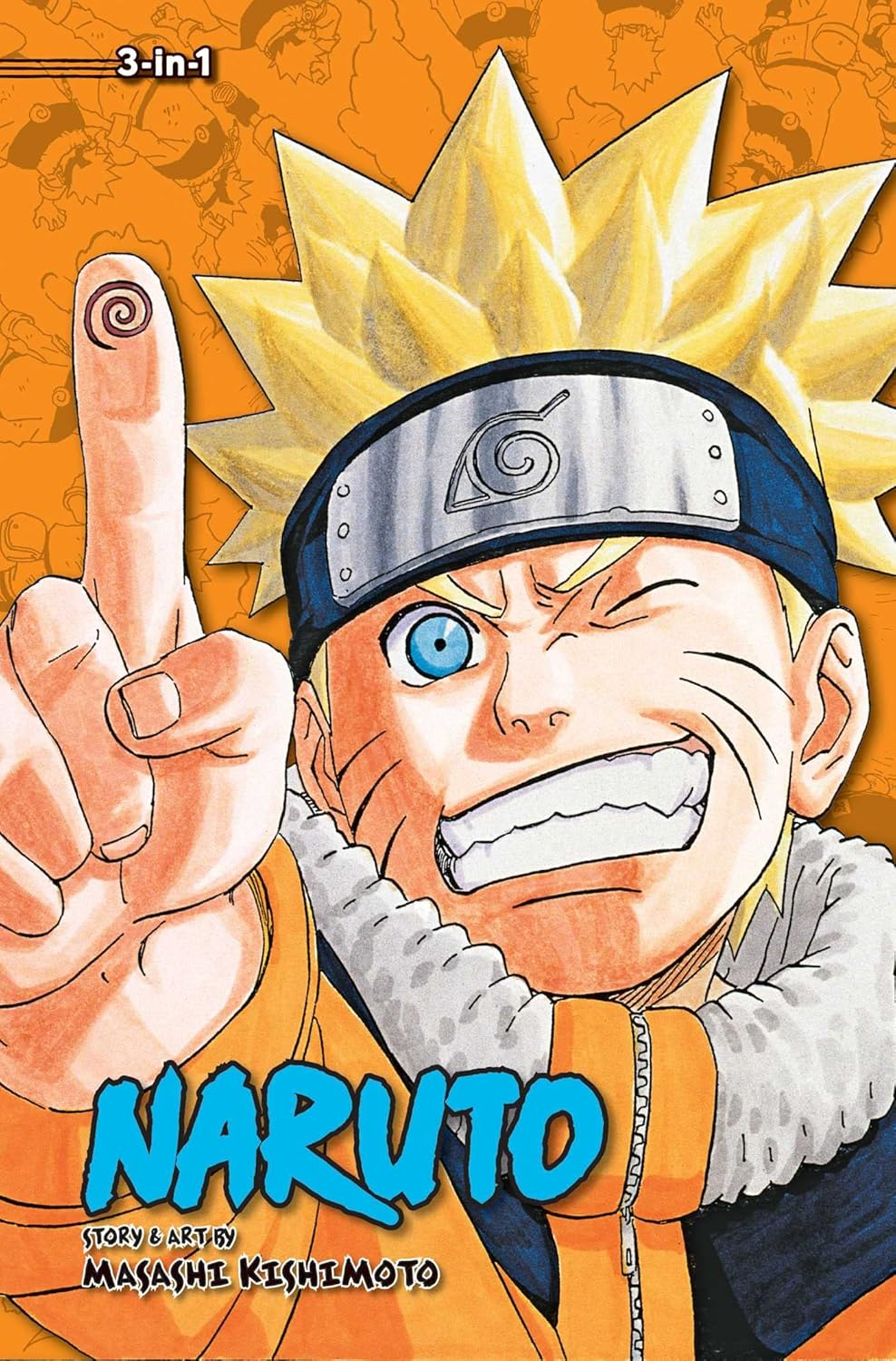 Naruto (3-In-1 Edition), Vol. 8