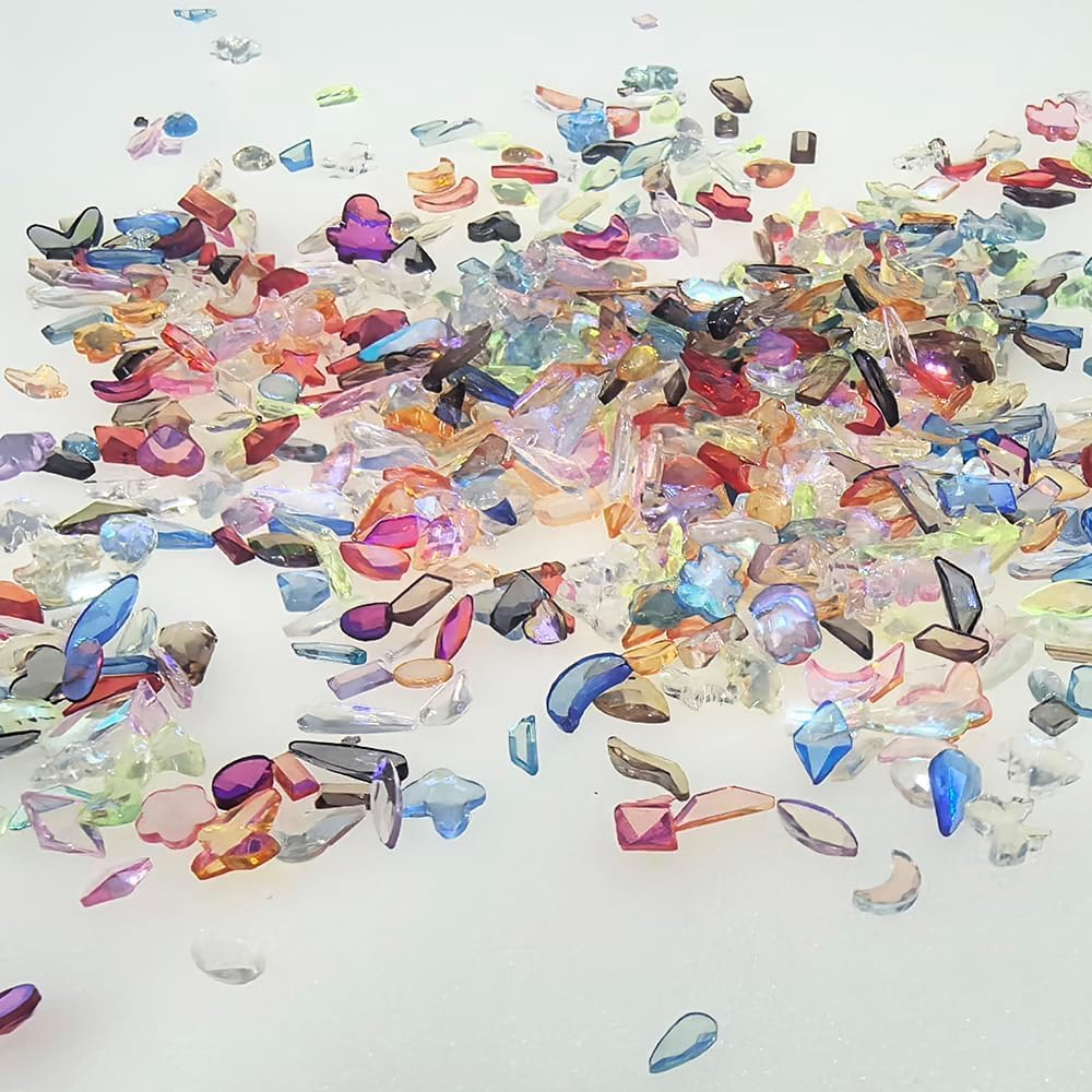 1200 Pieces Rhinestones for Nails, Betterjonny Nail Art Rhinestone Kit Glitter Stones Rhinestones for Crafts Nail Art Rhinestones Flatback Gemstones round with Tweezers for DIY Crafts Nails Clothing image number 4